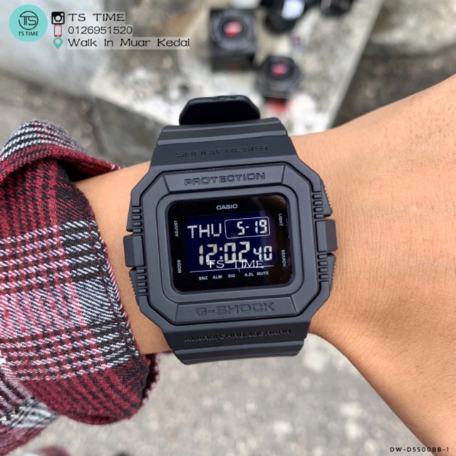 g shock dw d5500bb