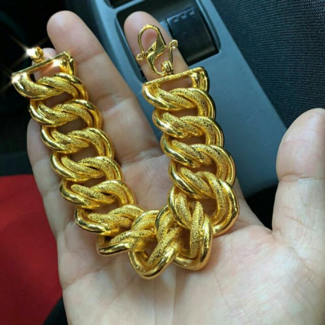 Cop 916 Gelang Coco 2cm Emas Bangkok Shopee Malaysia