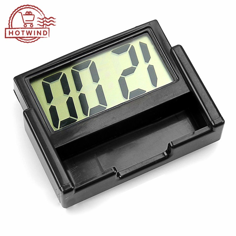 Must Have Mini Car Clock Time Self-Adhesive Bracket Vehicle Electronic Digital Premium Essential - Image 5