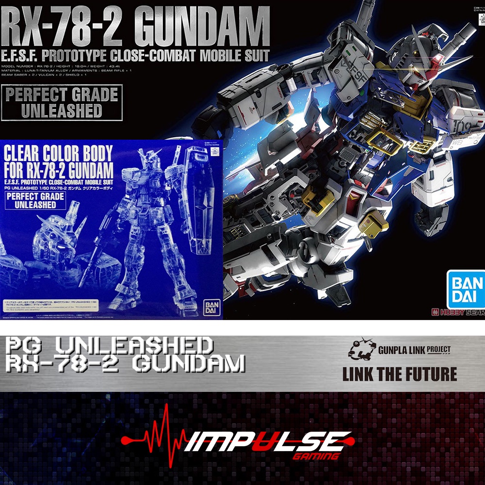 Buy Bandai Perfect Grade Pg Unleashed 1 60 Rx 78 2 Gundam Clear Color Body Premium Seetracker Malaysia