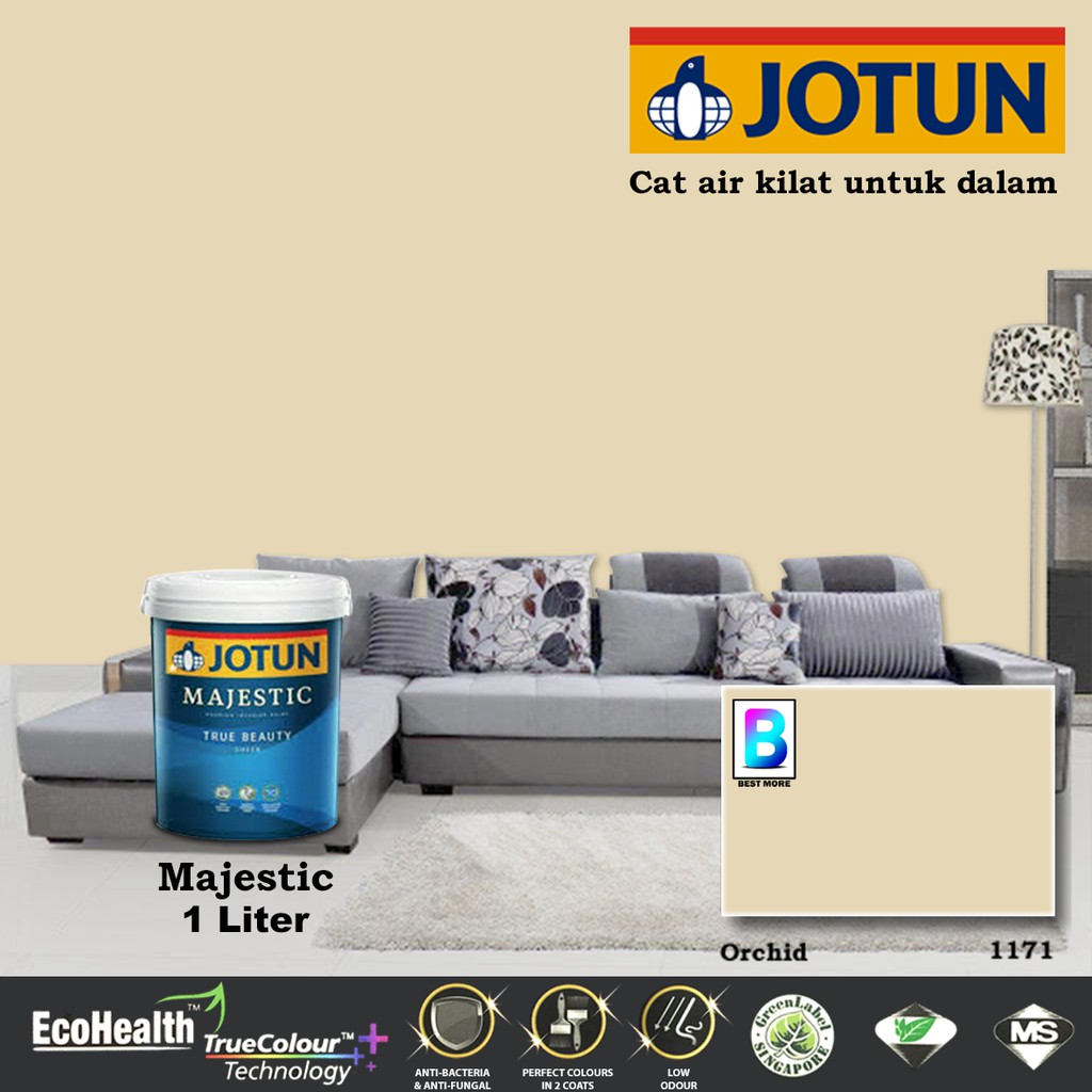 Jotun Majestic True Beauty Collection 1 And 5 Liter Orchid 1171 Shopee Malaysia 8628