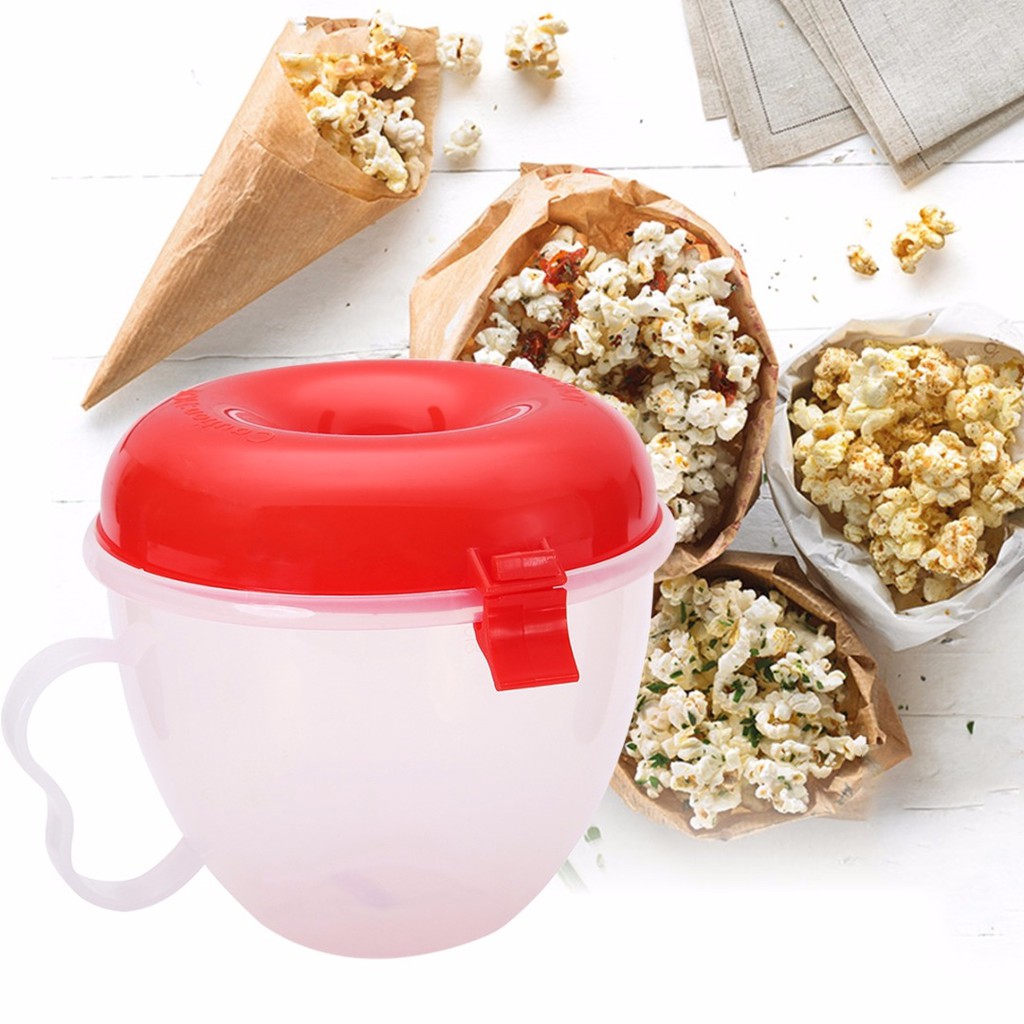 Microwave Popcorn Maker Serving Bowl Home Kitchen Machine Pop Corn Cooker Gadget ✨WeCynthia