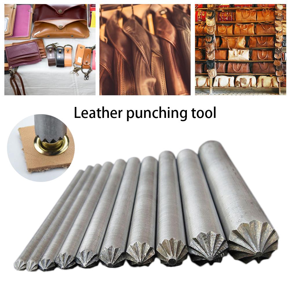 Diy Leather Craft Eyelet Grommet Banner Punch Die Tools 4mm To