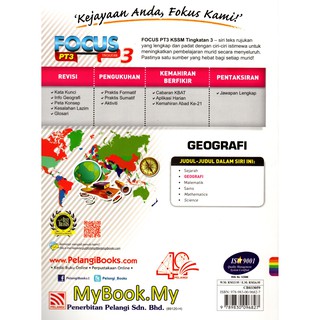 MyB Buku Rujukan/Nota : Focus PT3 KSSM Geografi Tingkatan ...