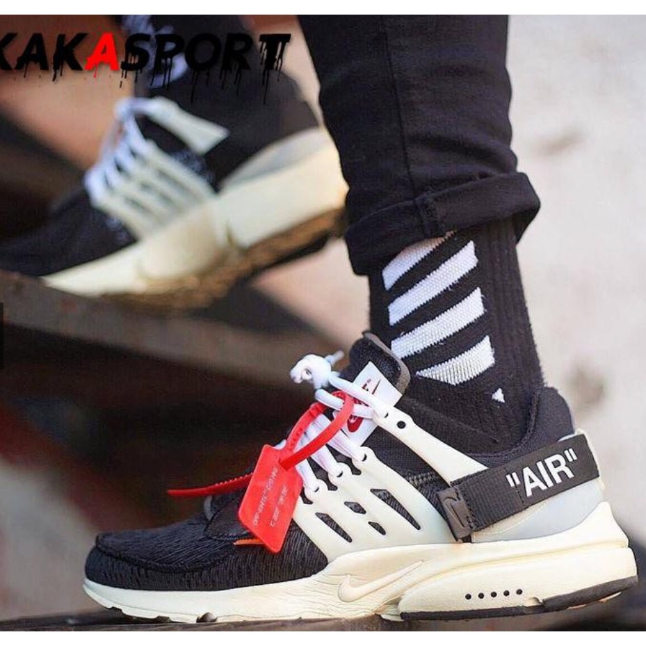 Ready Stock】100%Original NIKE OFF-WHITE AIR PRESTO THE TEN Running Shoes | Shopee Malaysia