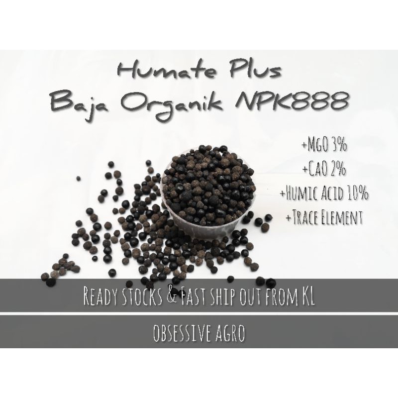 Baja kopi Organic fertilizer npk 888 +2+TE+10% humic acid ...