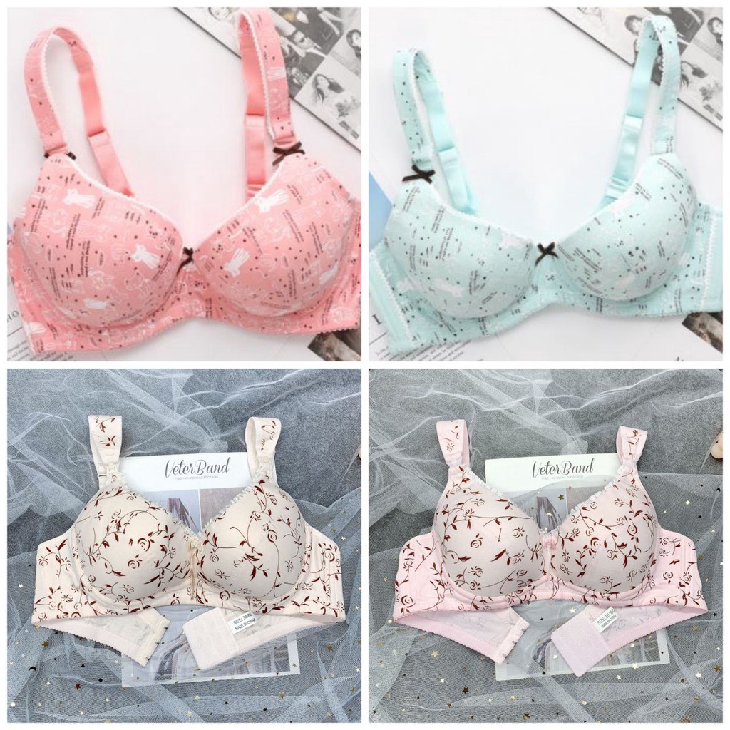 Wired Maternity Nursing Bra Cotton Comfort Breastfeeding Pregnancy Breastfeed Pregnant Bra