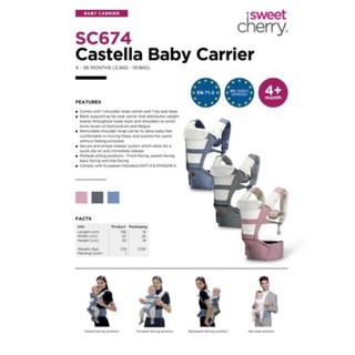 castella baby carrier