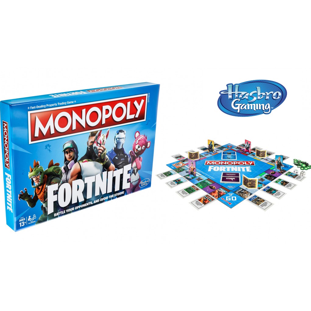 Hasbro Monopoly Fortnite Edition Board Game Inspired by ...