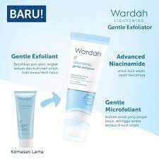 Wardah Lightening Gentle Exfoliator 50ml / Wardah lightening micellar