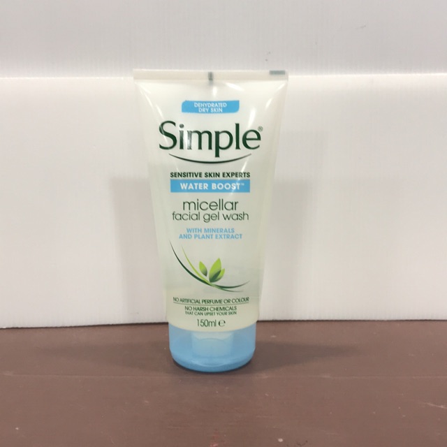 Simple Micellar Facial Gel Wash 150 ml Shopee Malaysia