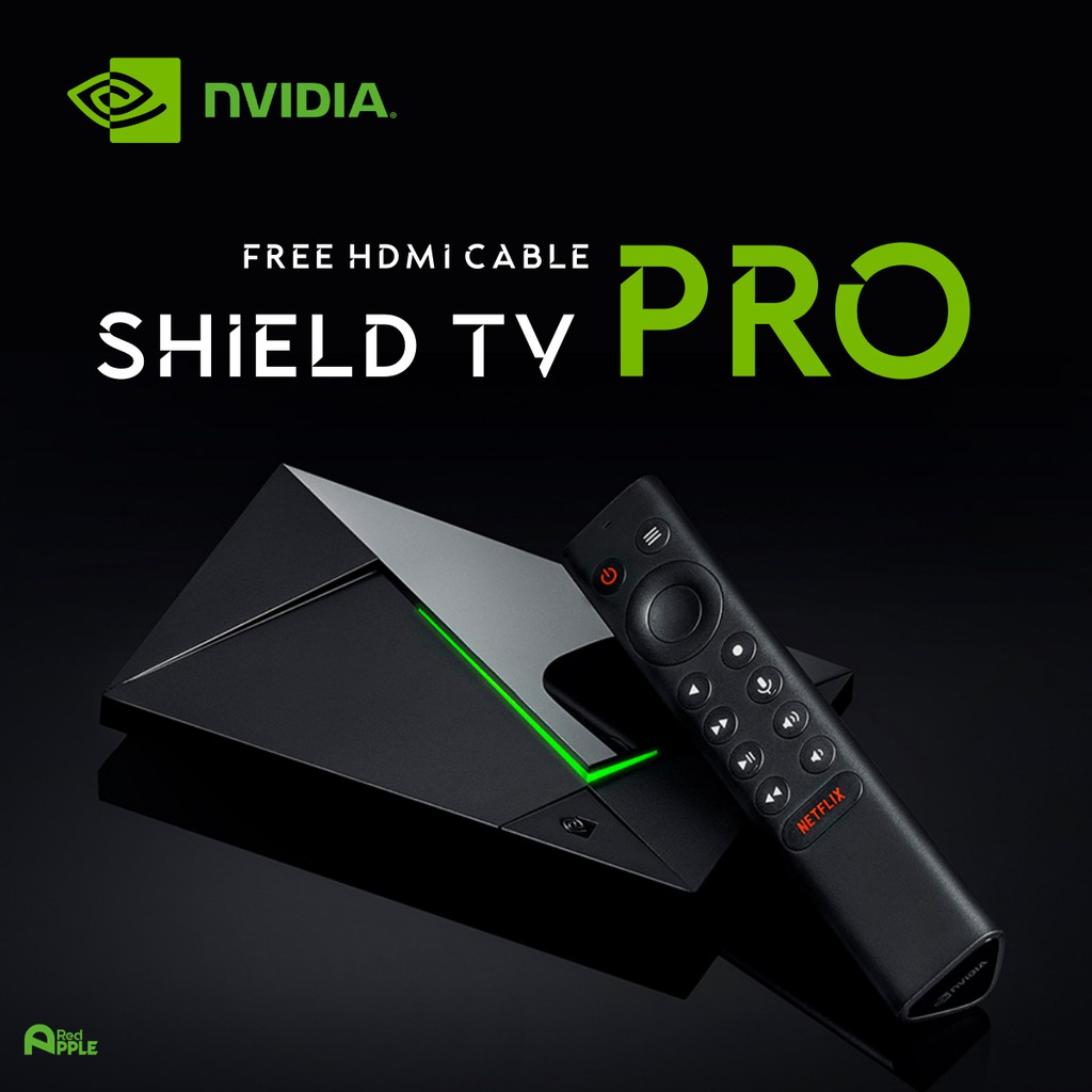 NVIDIA SHIELD Android TV Pro 4K HDR Streaming Media Player; High Performance Do 