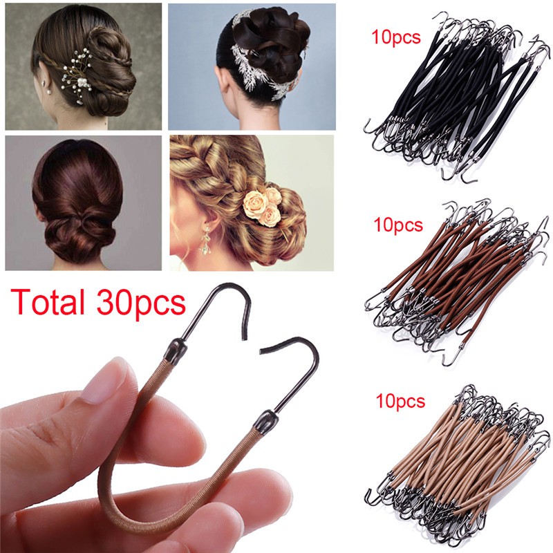 Thick Curly Unruly Tools Gum Ponytail Hair Clip Shopee Malaysia