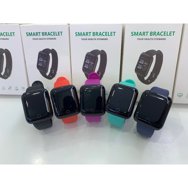116 Plus Smart Watch Fitness Tracker Smart Bracelet Bluetooth Wristband  Pedometer | Shopee Malaysia