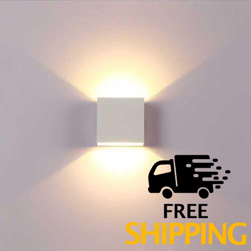 LED Wall Lamp Modern Hallway Wall Lights 6W 3000K Up Down Wall Mounted