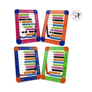 Mini Plastic Abacus Arithmetic 7 Digits Kids Maths Abacus educational Toys NNIU 