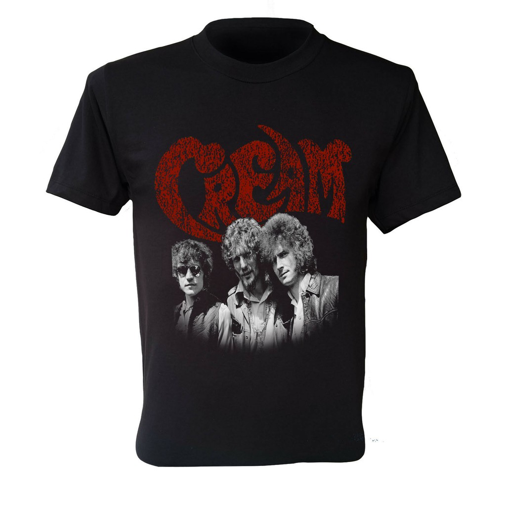 cream rock band t shirt