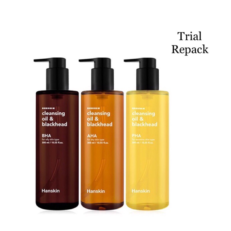 hanskin bha pore cleansing oil