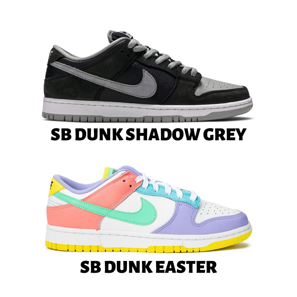 shadow grey dunks