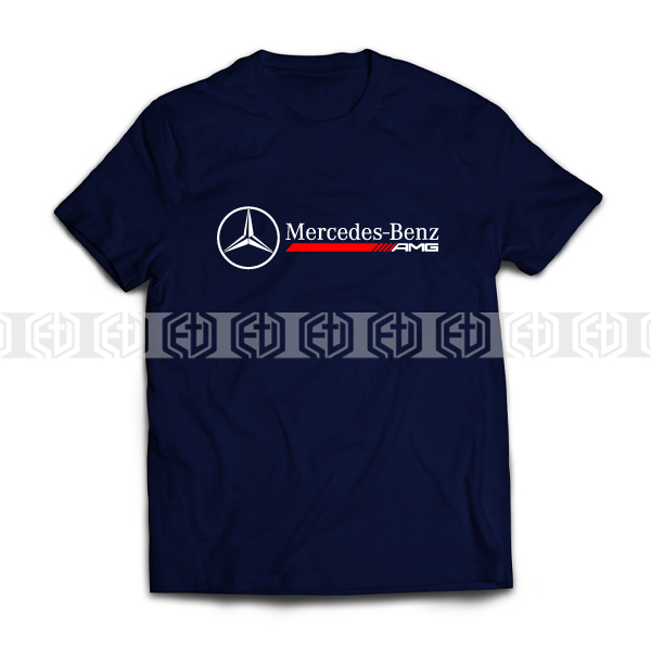 [4 Colors] T Shirt AMG Mercedes Benz Motorsport Racing Car Print Cotton
