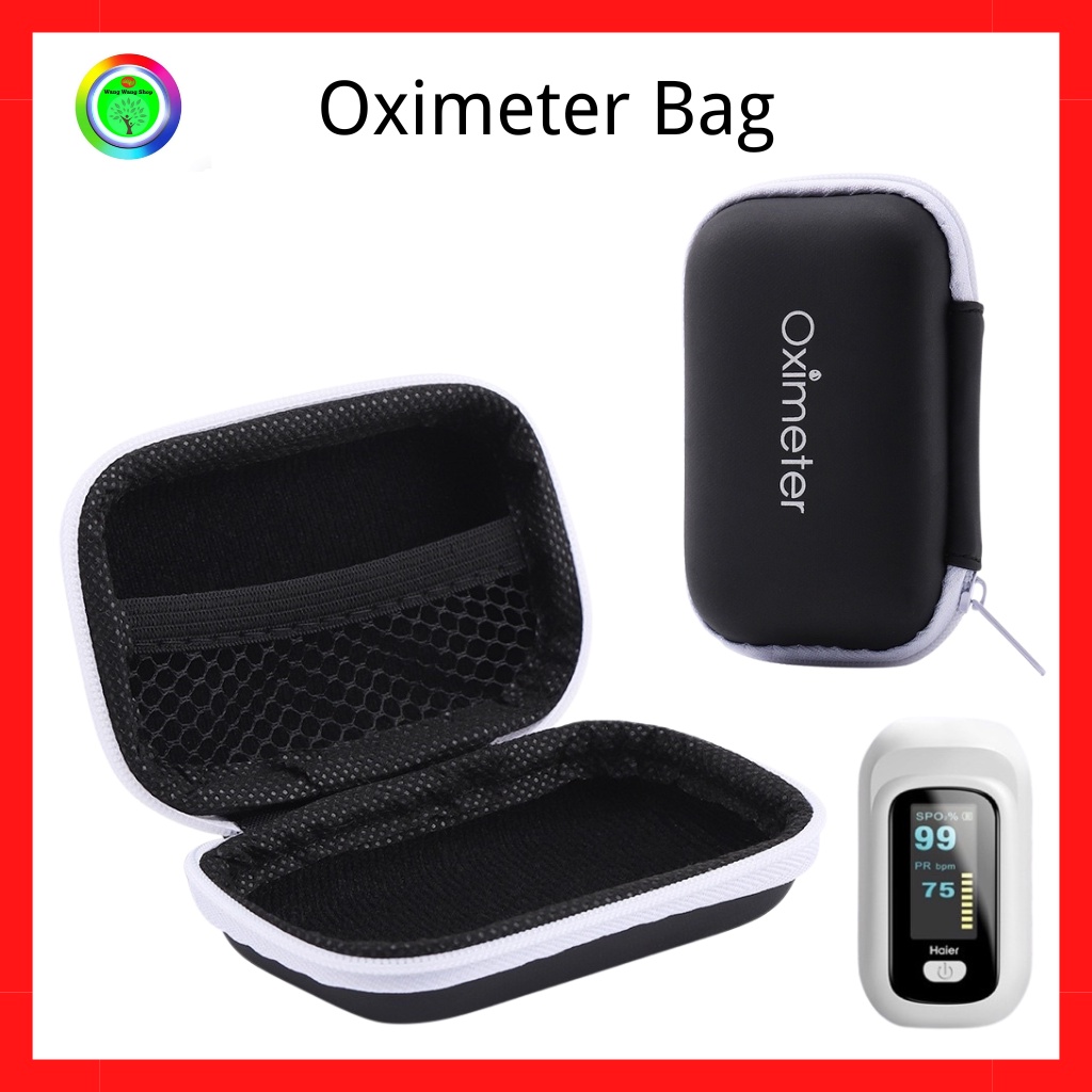 Pulse Oximeter Carry Case Medical Warehouse 2pcs Oximeter Storage