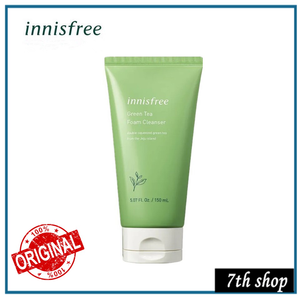 Ready Stock 100 Ori Innisfree Green Tea Cleansing Foam 150ml Cleanser Korea Malaysia