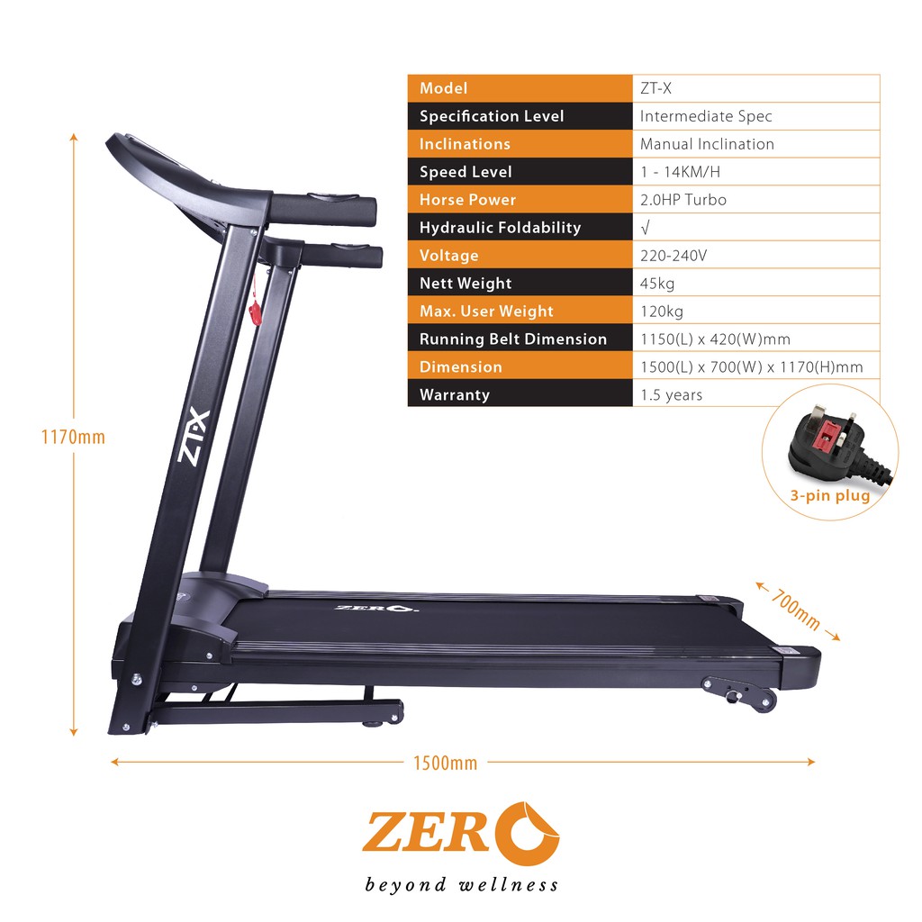 zero running machine