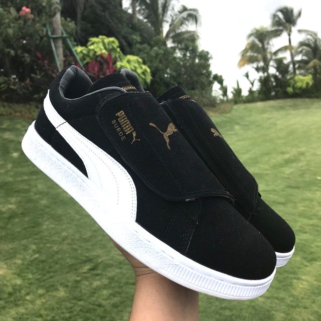 puma suede black malaysia