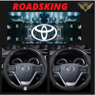 Toyota Carbon Fiber Leather Steering Cover Penutup Stereng Vios Altis ...