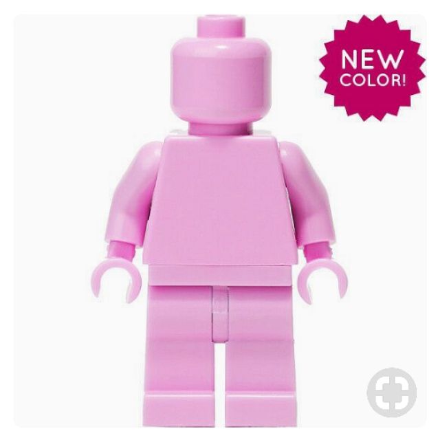 lego pink minifigure