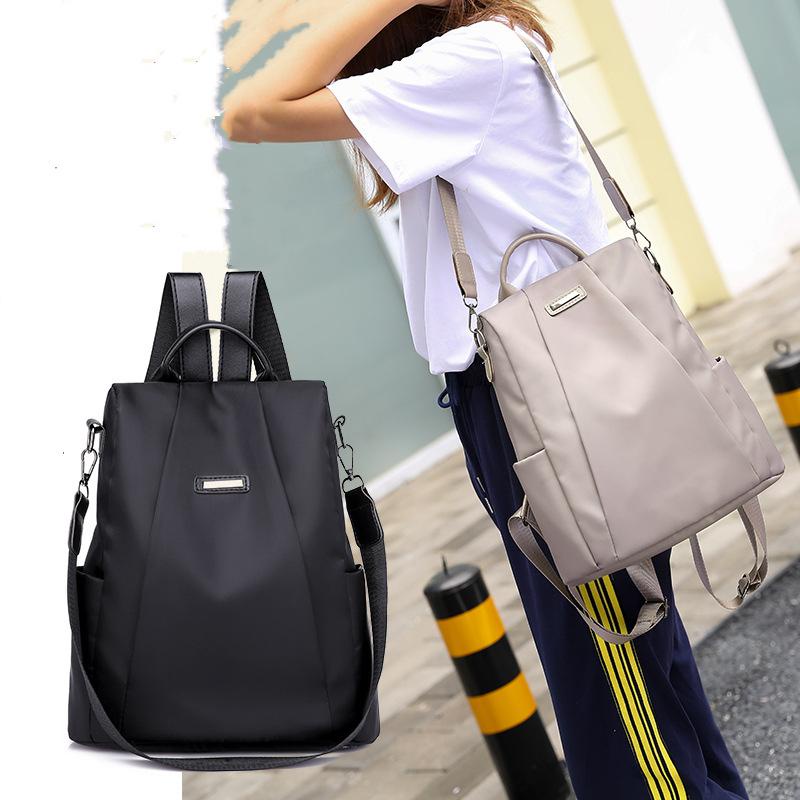 Korean Style Anti-Theft Backpack with PU Leather Material
