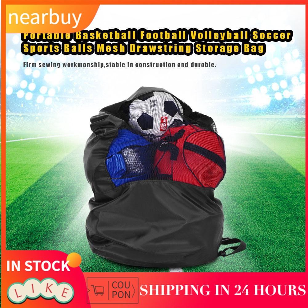 football storage net bags