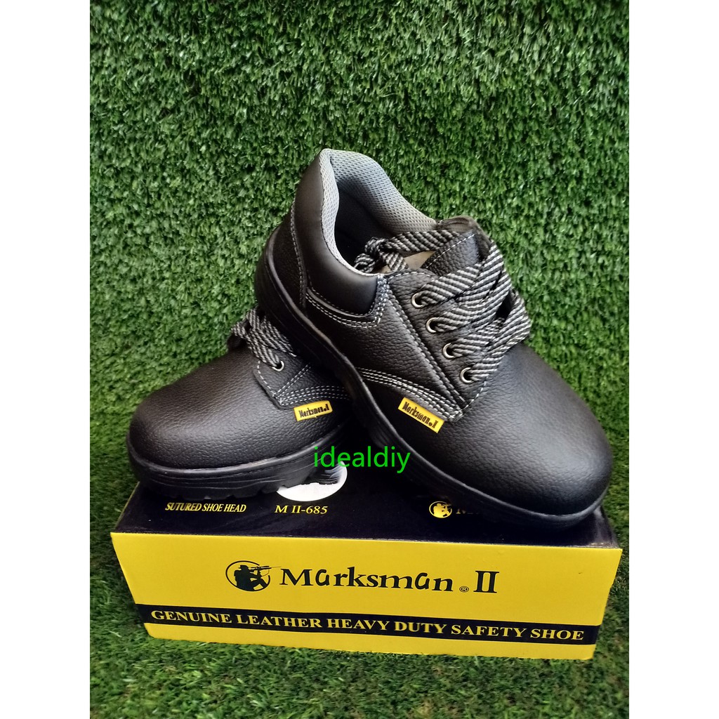 marksman steel toe cap boots