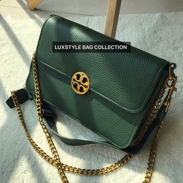 tory burch green bag