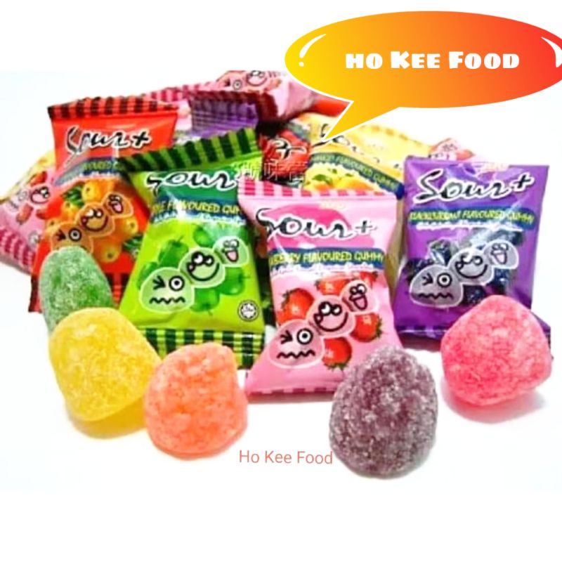Lot 100 Sour+ Assorted Gummy (600g) | Shopee Malaysia