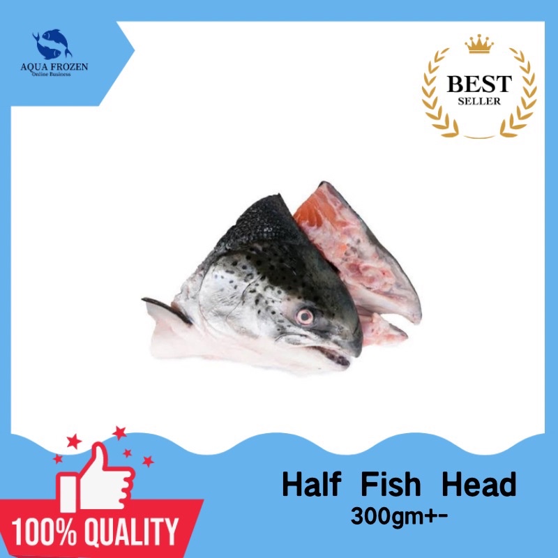 Salmon Trout Fish Head 300gm+ Shopee Malaysia