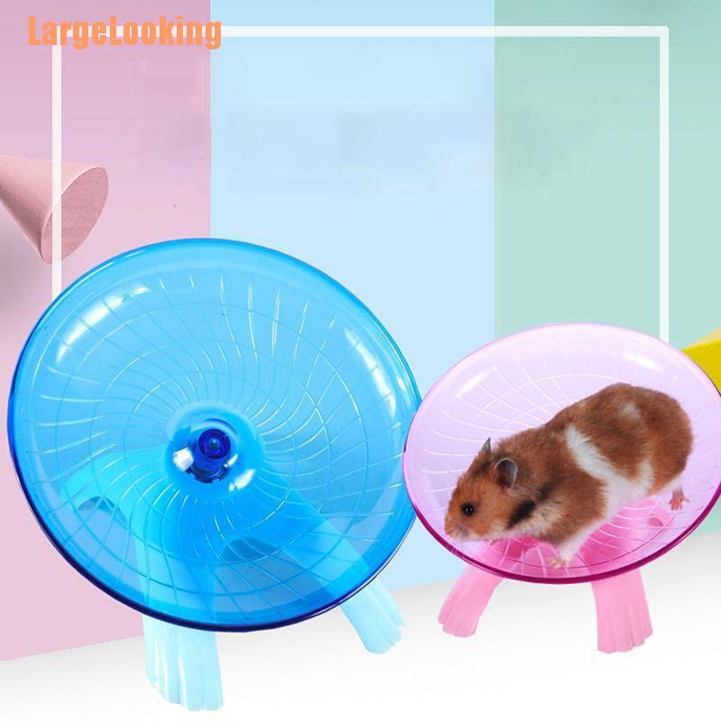 LargeLooking~ Pet Hamster Flying Saucer Exercise Squirrel Wheel Hamster  Mouse Running Disc | Shopee Malaysia