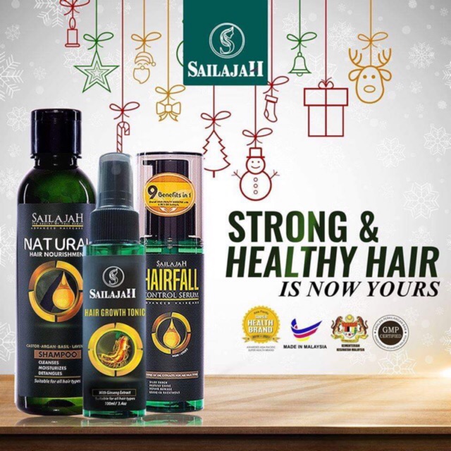 Promotion!!! Sailajah Hair Care Hairfall Control Serum ...