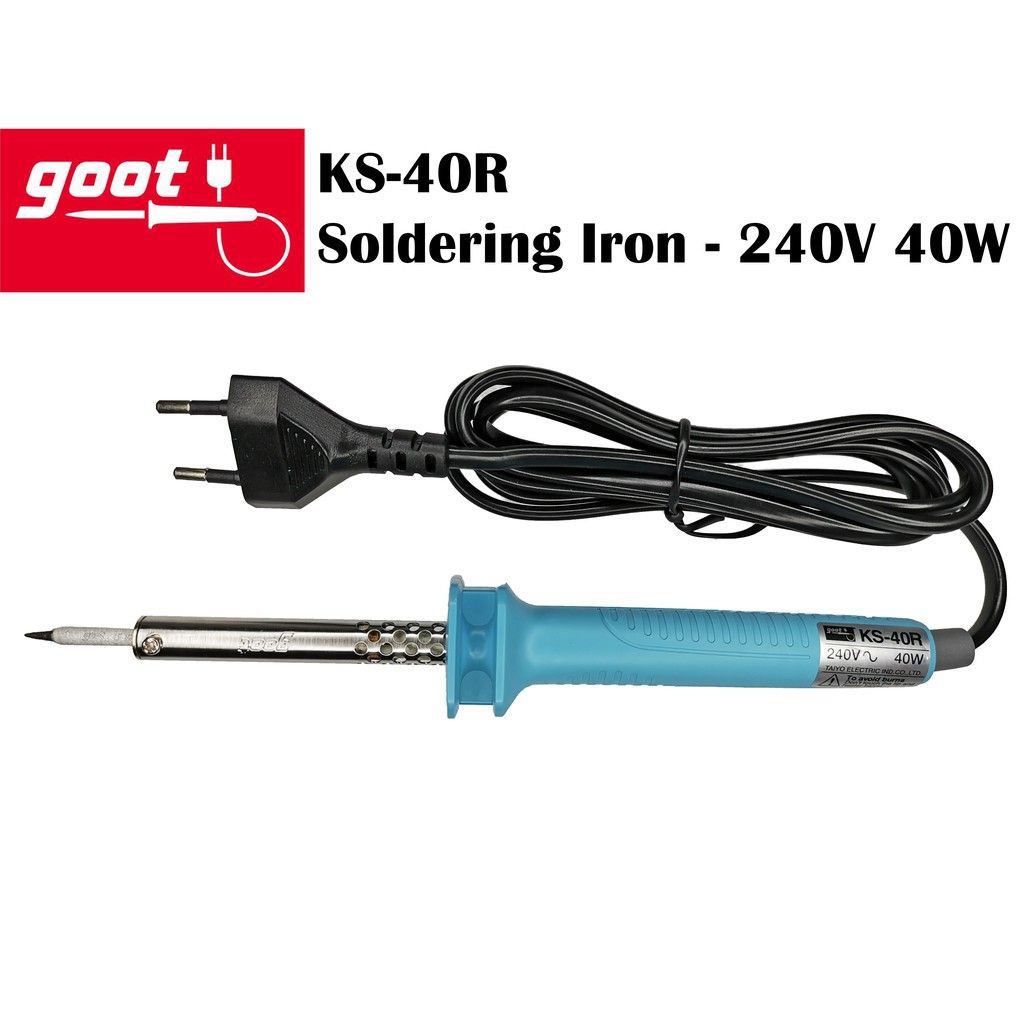 GOOT KS-40R Soldering Iron - 240V 40W (Japan) | Shopee Malaysia