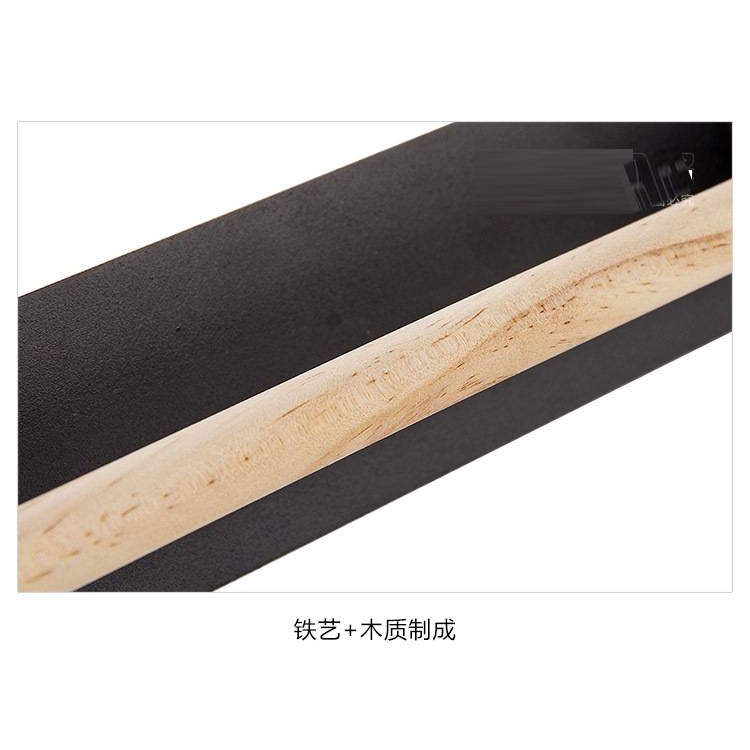 Wood Towel Hanger Selfadhesive, Bar Kitchen Cling Film Rag