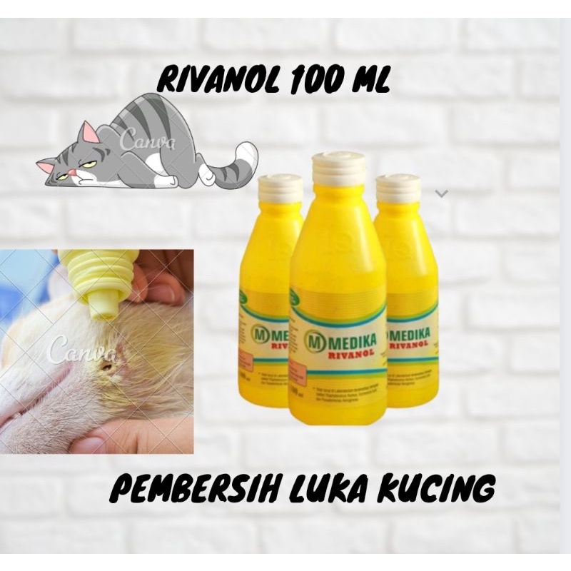 Rivanol 100ml Antiseptic LiquidCat Wound Medicine Antiseptic Liquid