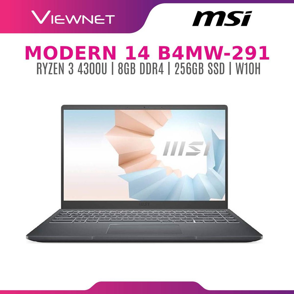 Msi modern 14 b4mw 417xru обзор