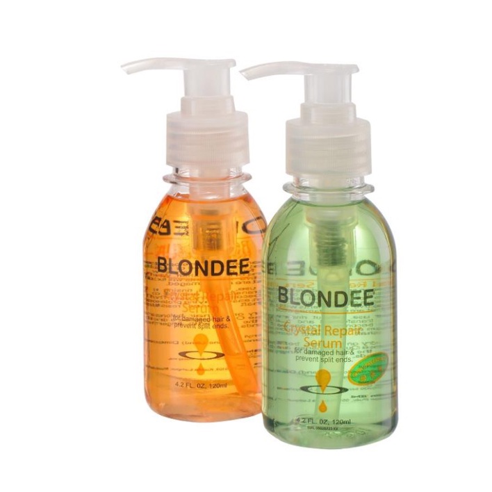 120ml Blondee Crystal Repair Hair Serum (Green) Shopee Malaysia
