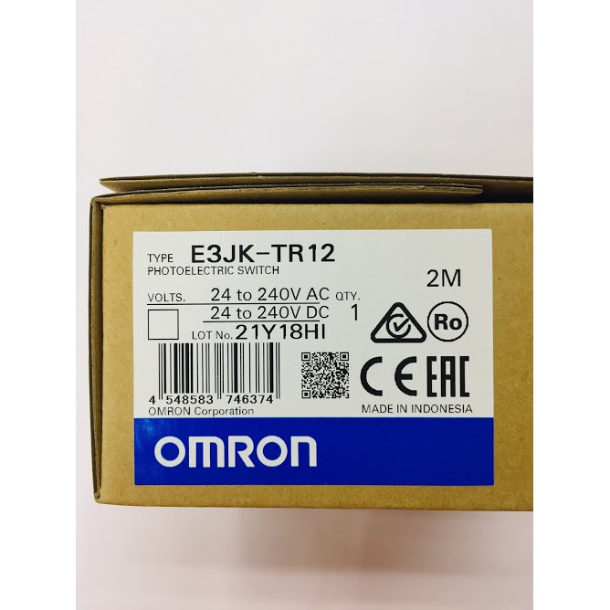 OMRON PHOTOELECTRIC SENSOR E3JK-TR12 2M OMS | Shopee Malaysia