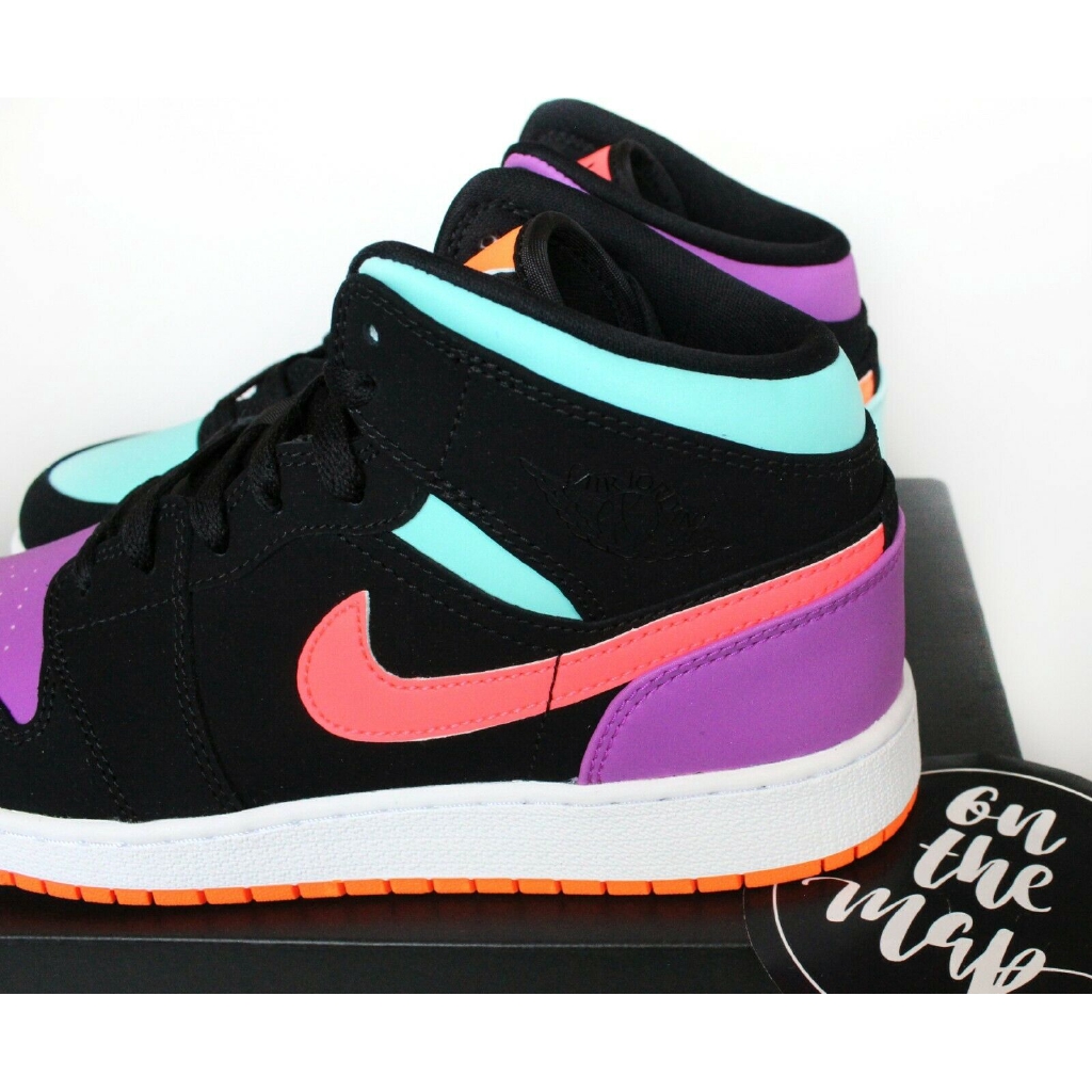 Nike Air Jordan 1 Retro Mid Multi Pink 