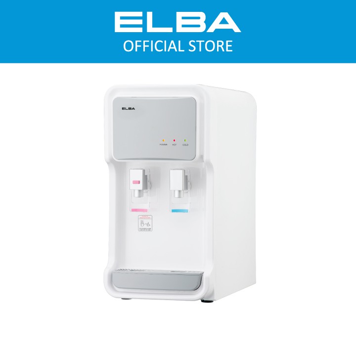 ELBA Water Purifier Mild Alkaline Water White Hot (1.25L) + Cold (3