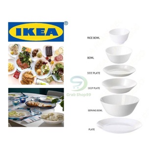 Ready Stock Ikea Oftast Plate Tableware Pinggan Mangkuk Ikea Shopee Malaysia