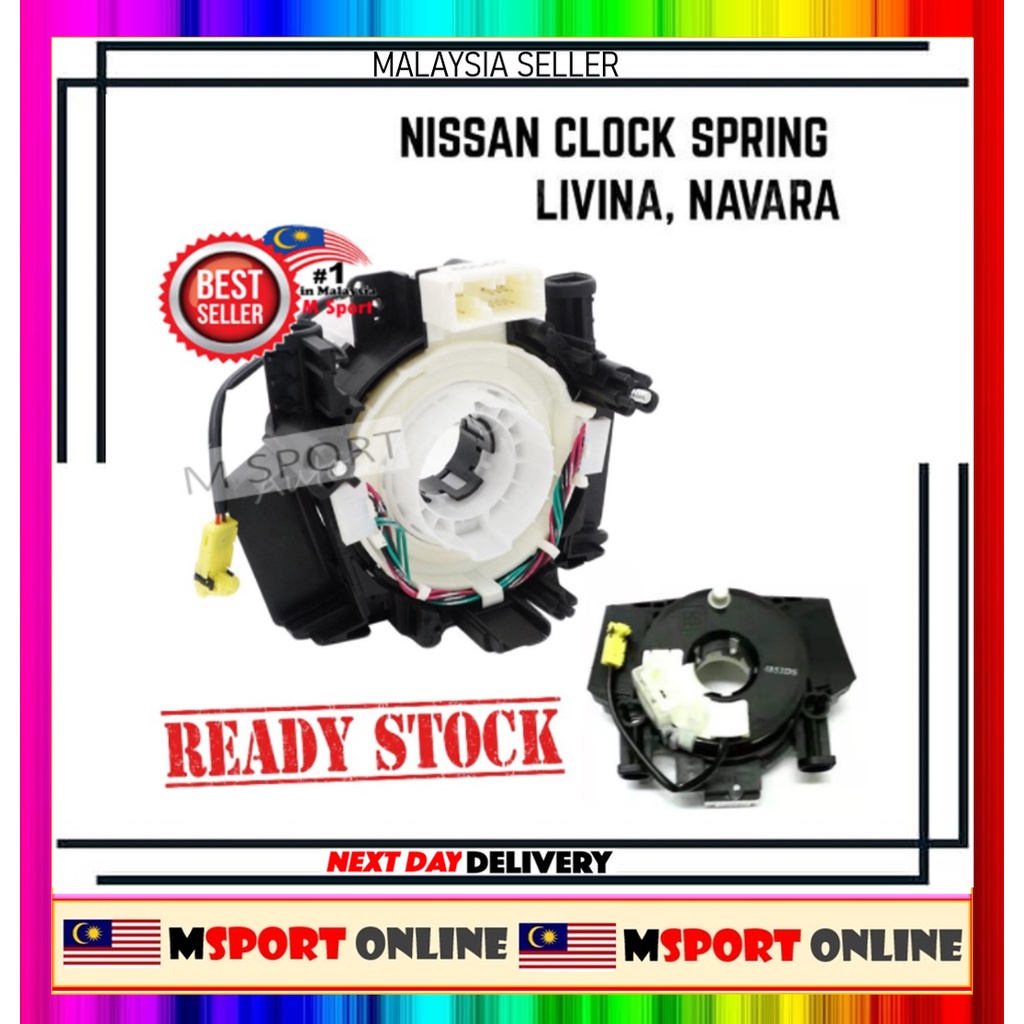 Nissan Grand Livina Navara Latio Airbag Spiral Cable Clock Spring
