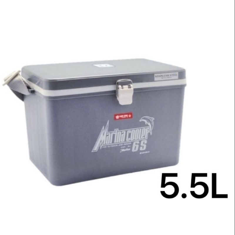 5.5L MARINA Cooler Box 6S / Ice Box / Ice Bucket / Picnic Box / Bocong Ais / Tong Ais / Bekas Ais / Ice Cream Box