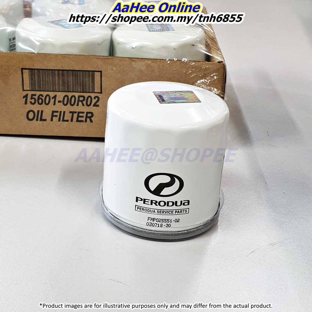 Original ARUZ AXIA BEZZA *MYVI 2018 Oil Filter 15601-00R02 